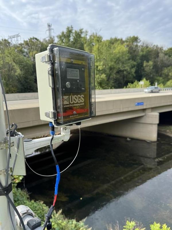 iBall deployed at USGS Pennsylvania gauge station