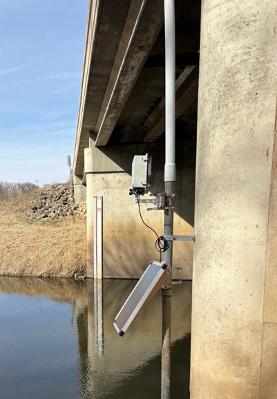 iBall deployed at USGS Wisconsin station